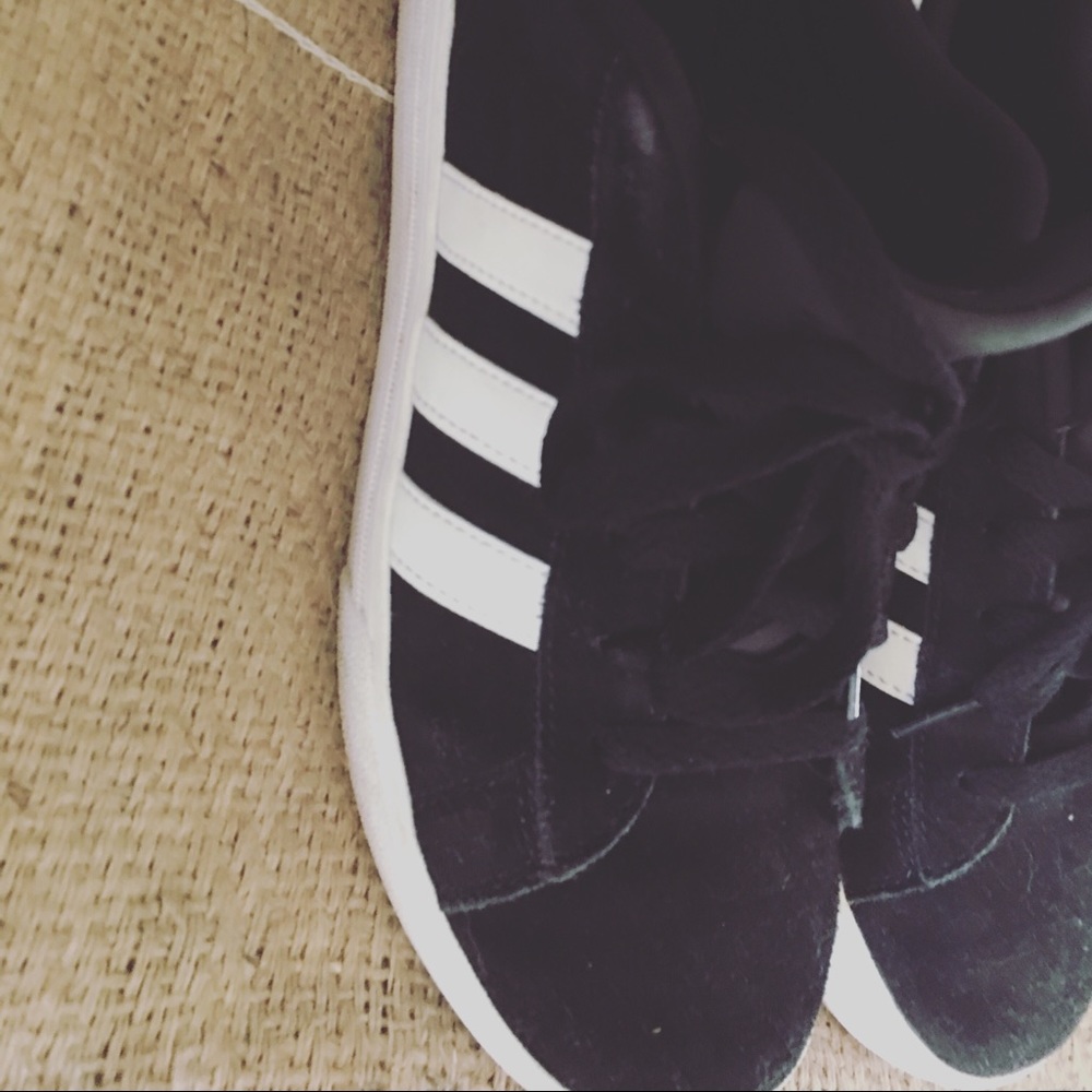 Boy Adidas Suede Sneakers Size 4.5